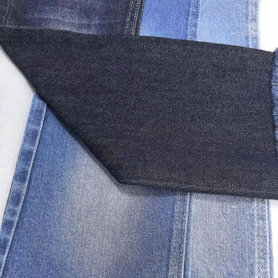 168-170 cm Width Stretch Dark Blue Denim Fabric 9.7oz JSD3209 for Performance and Comfort