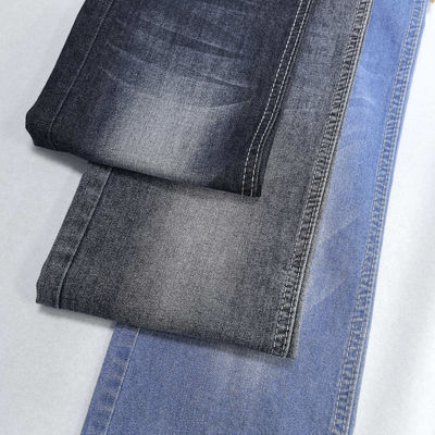16S Yarn Count T400 Cotton Dark Blue Stretch Denim Fabric 8 Oz JSD3062 With 86.5% Cotton 13.5%T400