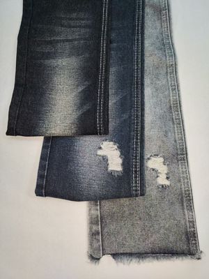 Heavy Weight BLUE GRAY  Denim Fabric 78.6%cotton JSD3250C for  fashion  jeans or  boys pants