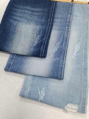 Non Stretch Cotton Polyester  Denim Fabric DARK INDIGO JSD3226 for Summer  jeans  clothing style TWILL