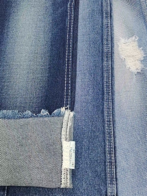 73%cotton DARK INDIGO non-stretch Denim Fabric  TWILL style JSD3135R for lady  jeans  clothing Wholesale denim