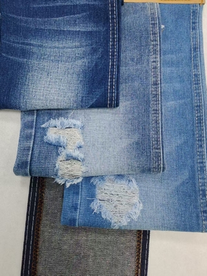 Cotton Polyester Denim Fabric  With 10*10 Construction JSD3329 non Elastic for lady jeans or boyfriend pants