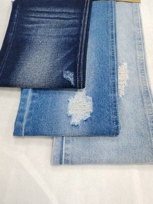 Super-soft 80cotton DARK INDIGO Denim Fabric twill woven JSD3328 for girlfriends jeans