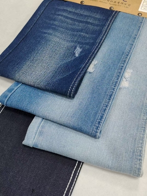 Wrinkle-resistant TWILL style Cotton Polyester Rayon Denim Fabric  Stretch-free JSD3337 for  jeans