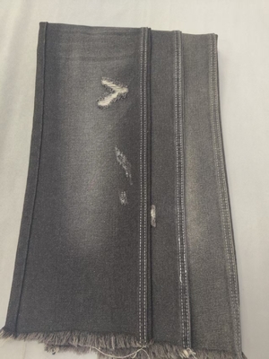 65%Cotton 12.5oz Cotton Rayon Polyester Black/White 180cm Denim fabric 7x7 JSD3085B