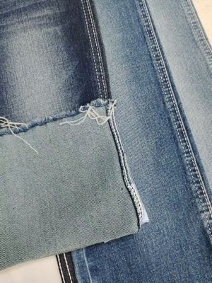 Super Stretch Cotton Polyester rayon Denim Fabric with 11oz twill For man Jeans
