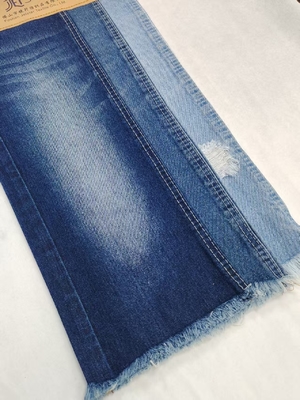 Wholesale denim 80%COTOTN TWILL style Denim Fabric  Stretch-free JSD3076-1 for women jeans