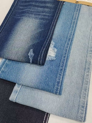90%COTOTN Wrinkle-resistant TWILL style Denim Fabric  Stretch-free JSD3269 for  jeans clothing