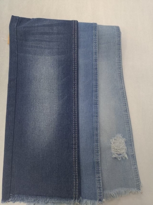 64.2%Cotton 10.8oz No elastic Cotton Polyester Rayon DARK INDIGO 178-180cm Denim fabric  10*7 JSD3134