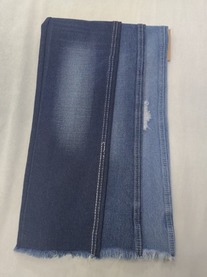 Twill style No elastic 73%%Cotton Cotton Polyester DARK INDIGO 178-180cm Denim fabric  10*7 JSD3135R