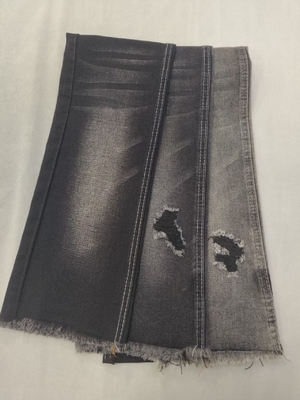 75.2%Cotton No elastic  Cotton Polyester Rayon BLACK/BLACK 178-180cm Denim fabric  10*7 JSD3135A