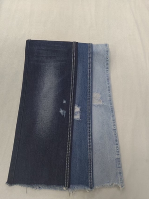 9.4oz 90% Cotton Denim Fabric Dark Blue 180cm Twill Weave
