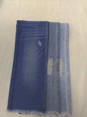 12.6oz Sky Blue Cotton Polyester Denim Fabric 7x7 180cm