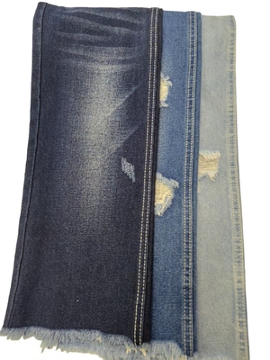 High quality 90%Cotton No stretch Cotton Polyester Rayon DARK INDIGO 7*7 Denim fabric  JSD3359 for fashion jeans
