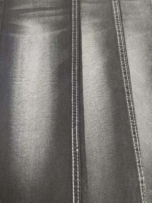 Good quality Stretchy comfort BLACK/BLACK Denim Fabric with 12*21/40+70 Construction JSD3083A for women  jeans