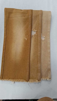 10.6oz  DARK KHAKI 10x7 with full width 180cm No elastic  Denim fabric  JSD3023DK-R on wholesale