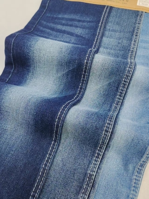 Good Price 12S 65%Cotton high Stretch Denim Fabric Twill Style JSD3278-1 For Lady or man Jeans