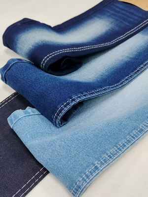 Factory Manufacturer Twill style 9.7oz 68%cotton denim fabric with 10*21/70 construction JSD3264 for jeans