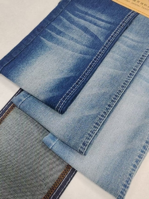 Wholesale Twill Style high stretch 8.1oz Denim Fabric With 12*21/40+21/70 Construction JSD3273 For Jeans