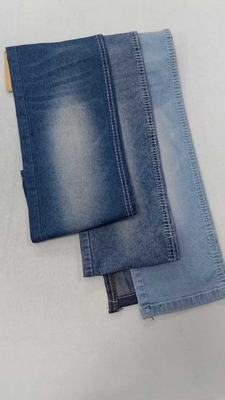 OE Chemical Fiber Elastic Fabric  Dark indigo with full width 170cm 2/1 right twill and twillDenim fabric  JSD3148B for wholesale
